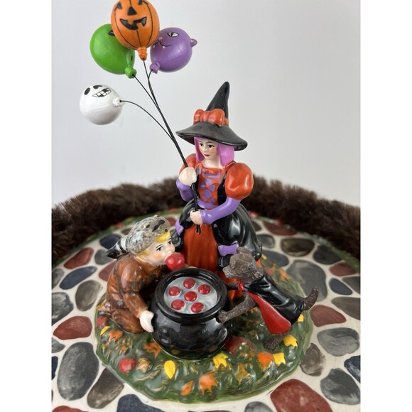 DEPT 56 BOBBING FOR APPLES Halloween Festival Spooky Village Accessories in Box - Picture 12 of 14